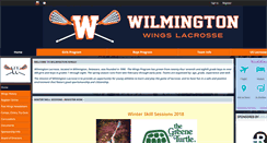Desktop Screenshot of 34blueblog.wilmingtonlacrosse.com